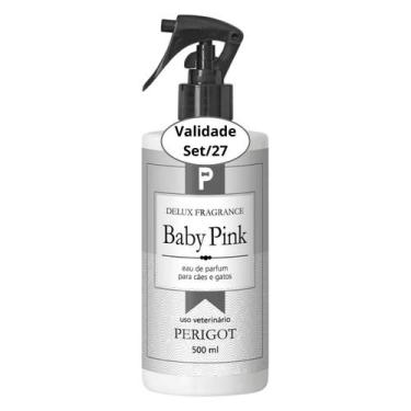 Imagem de Colônia Perfume Pet Delux Baby Pink Perigot 500ml para Cães e Gatos