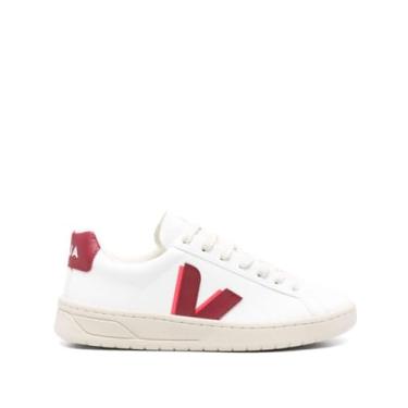 Imagem de Veja Tênis feminino Urca, Branco/Marsala/Rosa Fluo, 34