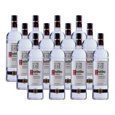 Imagem de Vodka One 1litro Caixa com 12 unidades Ketel