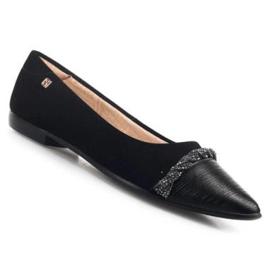 Imagem de Sapatilha Santinelli 1266-570-240 Feminina, Preto, 38
