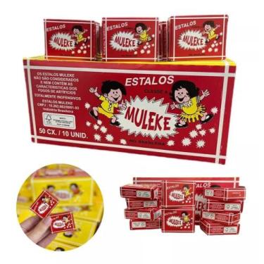 Imagem de Estalinhos Biribinha Festas Caixa Master C/50 Caixinhas - MULEKE