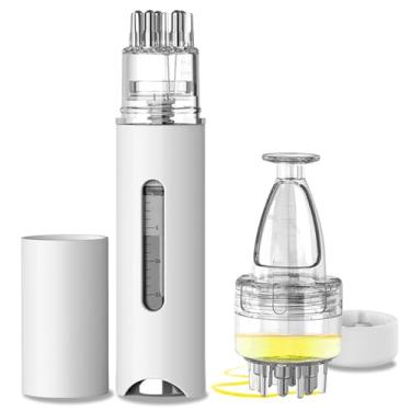 Imagem de Pente aplicador de couro cabeludo, conjunto de 2 pentes aplicadores de minoxidil, massageador líquido de soro de minoxidil para promover o crescimento do cabelo, pente de massagem para couro cabeludo