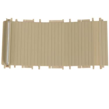 Imagem de Beige,TPUIZUS 1 Pcs Carro Console Central Rolo Blind Tampa Titular Da Taça Deslizante Cortina Tampa Para BMW Série 3 E46 1998-2005 51167038333 51167038334