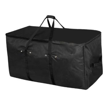 Imagem de UGPLM Bolsa de armazenamento de fardo com feno com alças duplas de transporte versátil de movimentação de casa pesada 44.09inChx17.72inchx21.65inch para