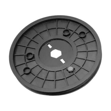 Imagem de Vaveren Bicicletas de exercício Drive Belt Disc, parte da bicicleta de fitness, reparo de equipamentos de fitness, roda de correia de bicicleta de ciclismo, 22 Cm de Buraco