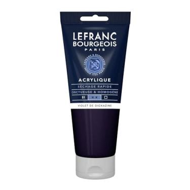 Imagem de Lefranc & Bourgeois Fine Tinta Acrílica, Roxo (Dioxazine Violet), 200 ml