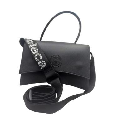 Imagem de Bolsa Moleca PVC Preta Fácil Higienização - Feminina - 835 - Mobelli C