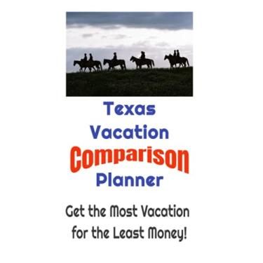 Imagem de Planejador de comparação de férias no Texas - obtenha o máximo de férias com o mínimo de dinheiro! Encontre as férias no Texas simplesmente comparando-as usando este planejador fácil de usar!