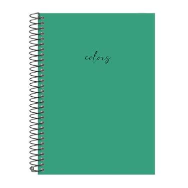 Imagem de Caderno Colegial Solid Colors Verde 20 Matérias