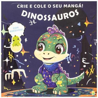 Imagem de Livro - Crie e Cole o seu Mangá! Dinossauros