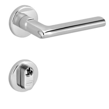 Imagem de Fechadura Nebula 1750-55mm Porta Externa  Cromada Imab CJ2169