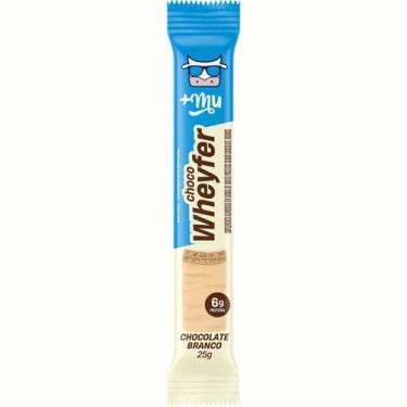Imagem de CHOCO WHEYFER SABOR CHOCOLATE BRANCO 25g +MU - MAISMU