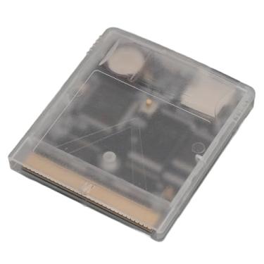 Imagem de Cartão de memória de videogame para GB GBC GBA SP, cartão de memória flash de jogo 1000 em 1, cartão de expansão de cartucho de jogo para Gameboy, para MAPPER (branco transparente)