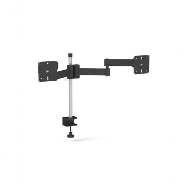 Imagem de Suporte De Mesa Multivisao Triarticulado Para 2 Monitores Preto