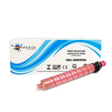 Imagem de Toner Comp. Magenta MP C3001  C3300 C3501 C2800 15K - Cartucho & Cia