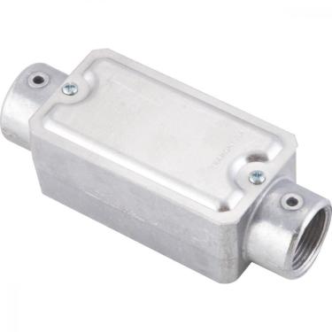 Imagem de Condulete Fixo 3/4" Tipo "c" - Com Tampa / Rosca Bsp / Sem Pintura