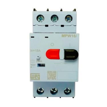 Imagem de Disjuntor 18A Motor Weg MPW Tripolar MPW18i