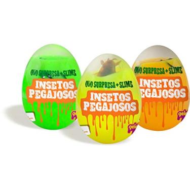 Imagem de Display de Slime OVO Surpresa Insetos Pegajosos Doce Brinquedo com 18 Unidades