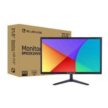 Imagem de Monitor Bluecase Led Full HD 21,5" HDMI Preto - BM22K2HVW