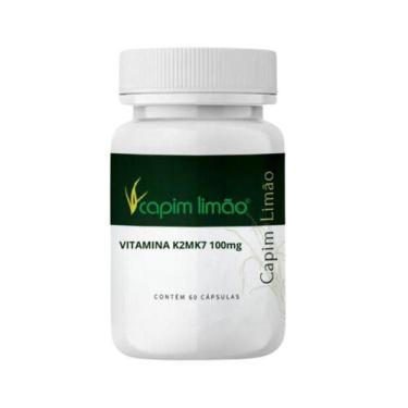 Imagem de Vitamina K2MK7 100mcg 60 cap - Capim Limão