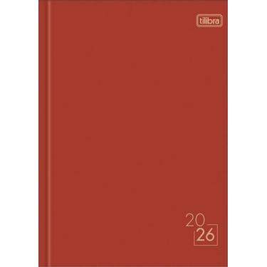 Imagem de Agenda 2026 14x20 cm Tilibra Spice M6 Costurada Capa Dura 160 folhas, 
