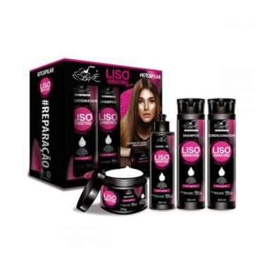 Imagem de Kit Capilar Belkit Liso Obrigatório (4 Itens)