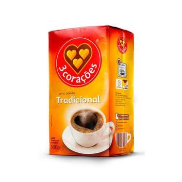 Imagem de Café À Vácuo Tradicional 500G 3 Corações - 3 Coracoes