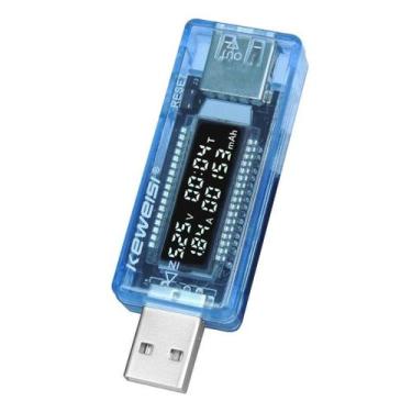 Imagem de Medidor Voltímetro Monitor de Energia Usb - KEWEISI