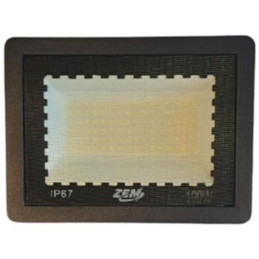 Imagem de Kit 2 Refletores Led 100W Holofote Externo Jardim Ip67