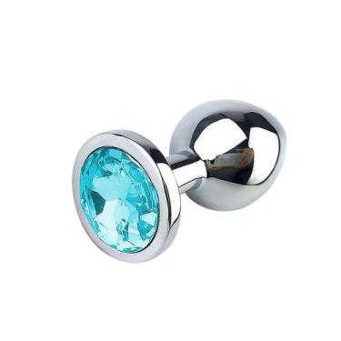 Imagem de Plug Anal Pequeno em Aço Inoxidável Dilatador Anal Brinquedo Erótico S