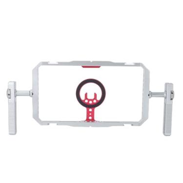 Imagem de Zyyini Kit de Vlog com Suporte Magnético para Celular para Celulares 12 13 14 15 16 17, Gaiola Estabilizadora para Celular com Alça Dupla e Interface de Sapata Fria para Microfone/Slot