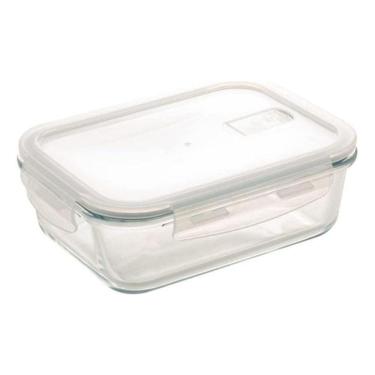 Imagem de Pote Hermetico Quadrado 1030Ml Vidro Ck6313 Clink