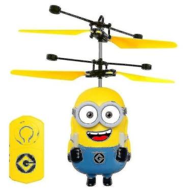 Imagem de Minions Drone-avião de controle remoto, Mini Voo, Flash Helic - Xingju