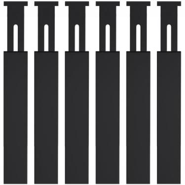 Imagem de Divisórias de gaveta Ryqtop Bamboo ajustáveis de 17 a 22 cm, pacote co