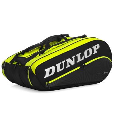 Imagem de Raqueteira Dunlop SX Performance Thermo X12 Preta e Amarela-Unissex