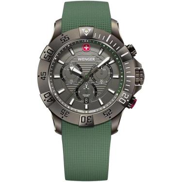 Imagem de Relógio Suíço Wenger Seaforce Chrono Verde 01.0643.127-Masculino