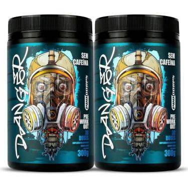 Imagem de 2 Pré Treino Danger - Preworkout Sem Cafeína - Pro Corps-Unissex