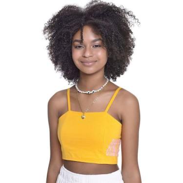 Imagem de Top Juvenil Feminino Amofany Being Crazy - LARANJA - PP - AMOFANY TEEN