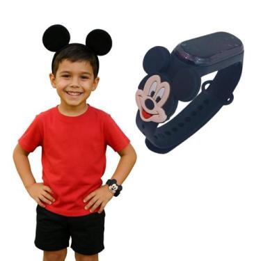 Imagem de relogio infantil a prova de agua mikey Novo - mimos kids