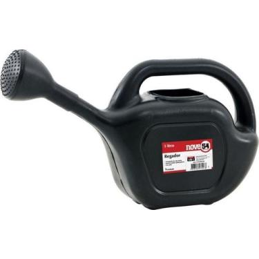 Imagem de Regador Plástico 5 Litros Preto - Nove54
