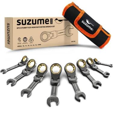 Imagem de Chave SUZUME SM2108 8PCS Stubby Flex Head 8-17mm