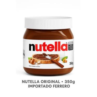 Imagem de NUTELLA 350g CREME DE AVELÃ CREMOSO CHOCOLATE ORIGINAL