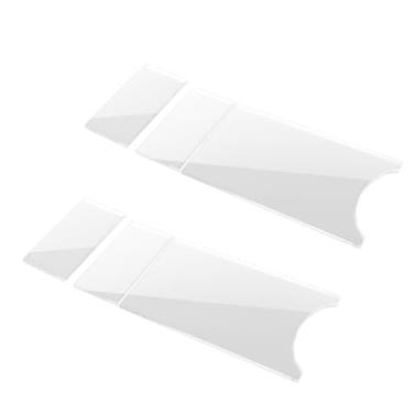 Imagem de 6 Peças de Protetores Transparentes para Sofás e Camas, Espaçadores Atrás da Parede do Sofá para Manter o Acesso à Tomada Evitar Danos na Parede e Riscos de Incêndio