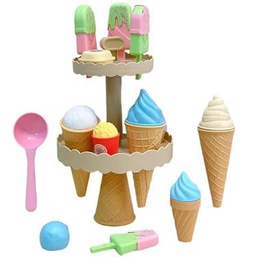 Imagem de Brinquedo infantil Sorveteria para meninas e meninos (Torre de sorvete)
