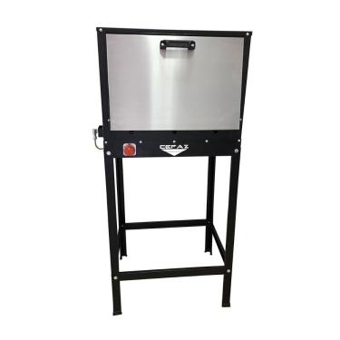 Imagem de Forno Grande Com Cavalete 100 Litros Baixa Pressão Com Tampa De Inox Cefaz Frg-15