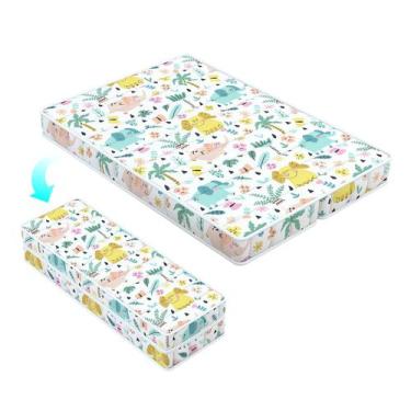 Imagem de Colchão Moonlightfamily Mini Crib 3" 96x66cm de alta densidade