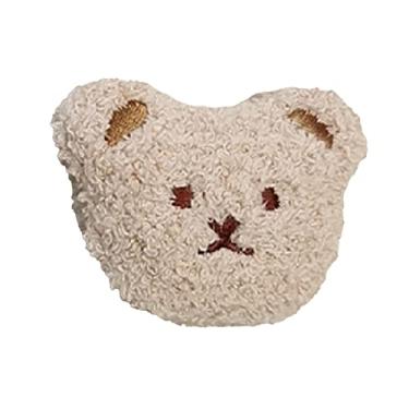 Imagem de Ímã de geladeira animal bonito, ímã de geladeira de urso de pelúcia 3D ímã de geladeira animal ímã de borracha macia para decoração de cozinha (1)