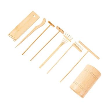 Imagem de Wswqop 8 Mini Rastelos de Areia, Acessórios para Caixa de Areia, Portáteis, Itens Artesanais, Ferramentas de Jardim de Mesa para O Jardim