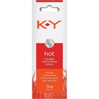 Imagem de K-Y Gel Lubrificante Íntimo Hot Aquece Esquenta 50g
