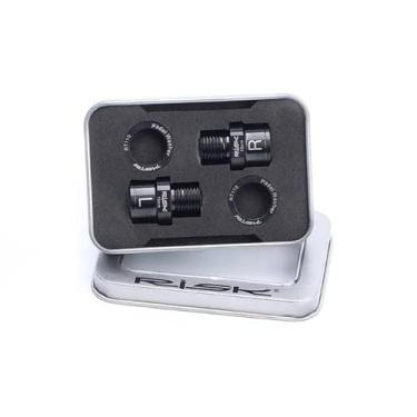 Imagem de Extensões de pedal de bicicleta, extensões de pedal sem clipe para bicicletas, material de liga de titânio de 16/20 mm, especificação de rosca de 9/40.6 cm, adequado para bicicletas de montanha